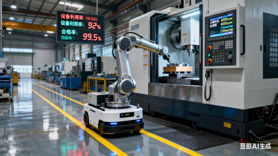 万可AGV小车与机械臂 打造智能工厂的